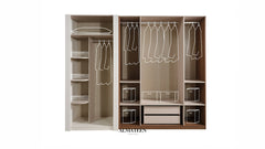 Braga Bedroom Set With King Size Bed Dresser Wardrobe And Side Tables