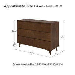 Lagos Walnut Bed Set with Dresser and Side Tables