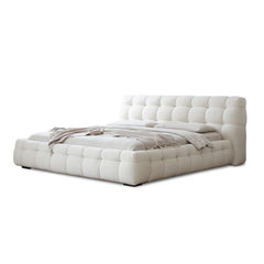 Austin Boucle Minimalist Bed
