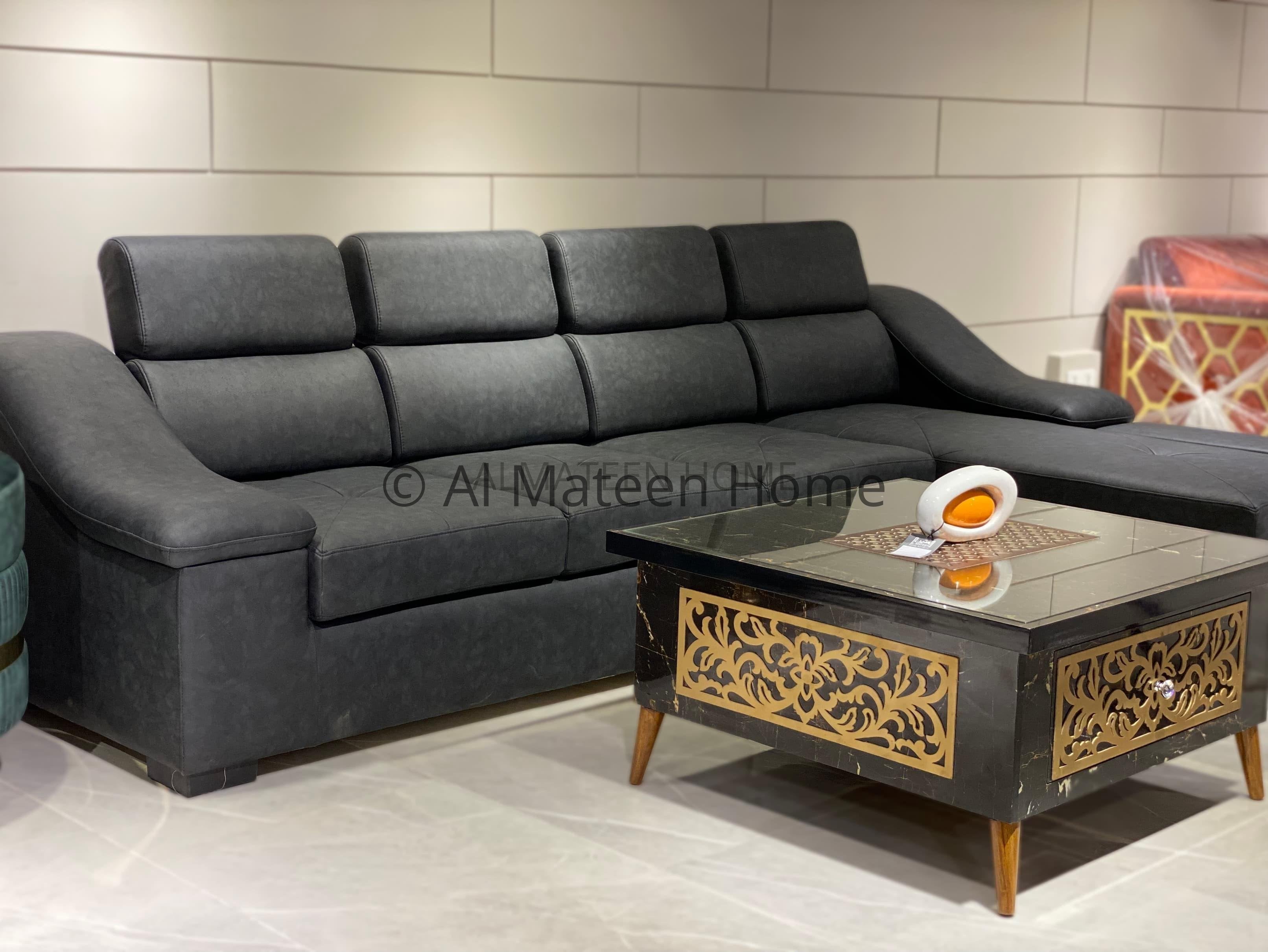 Luxurious Leather Corner Sofa
