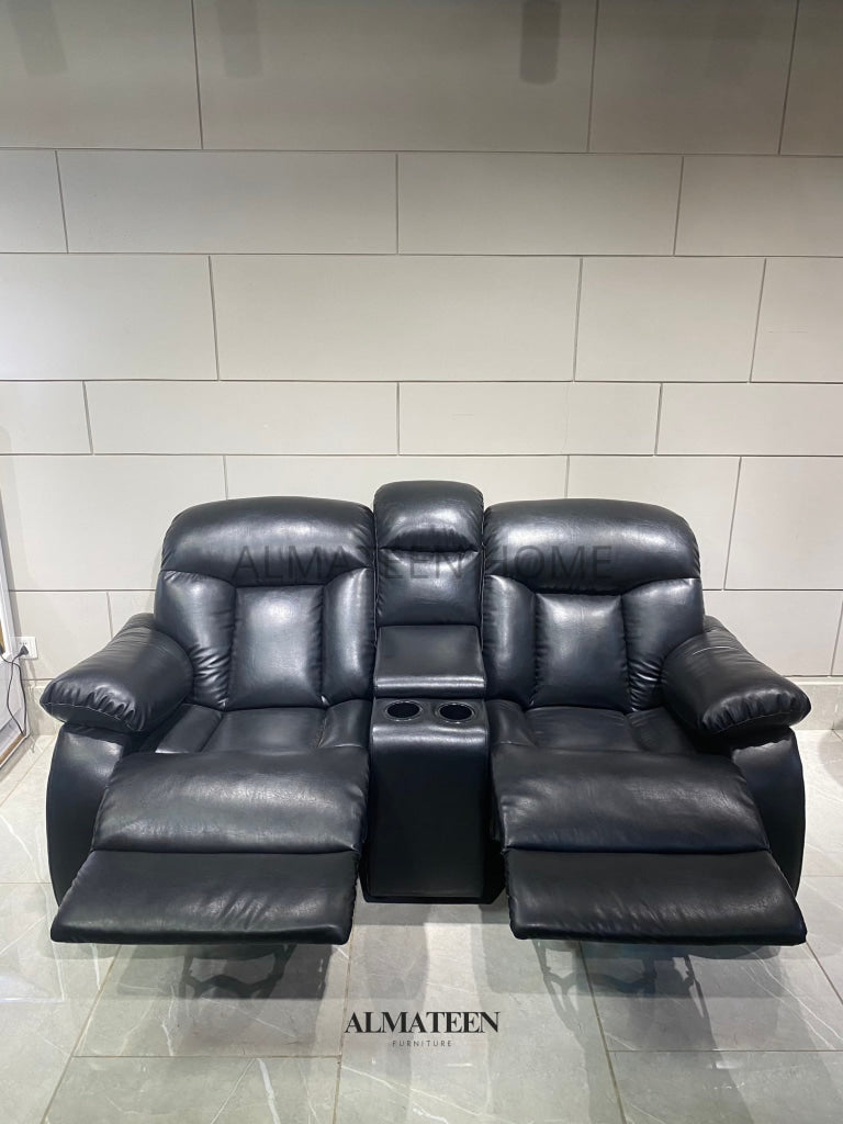 nordic-leatherette-2-seater-recliner-sofa-with-cup-holders-and-storage-option-5- AL Mateen Home